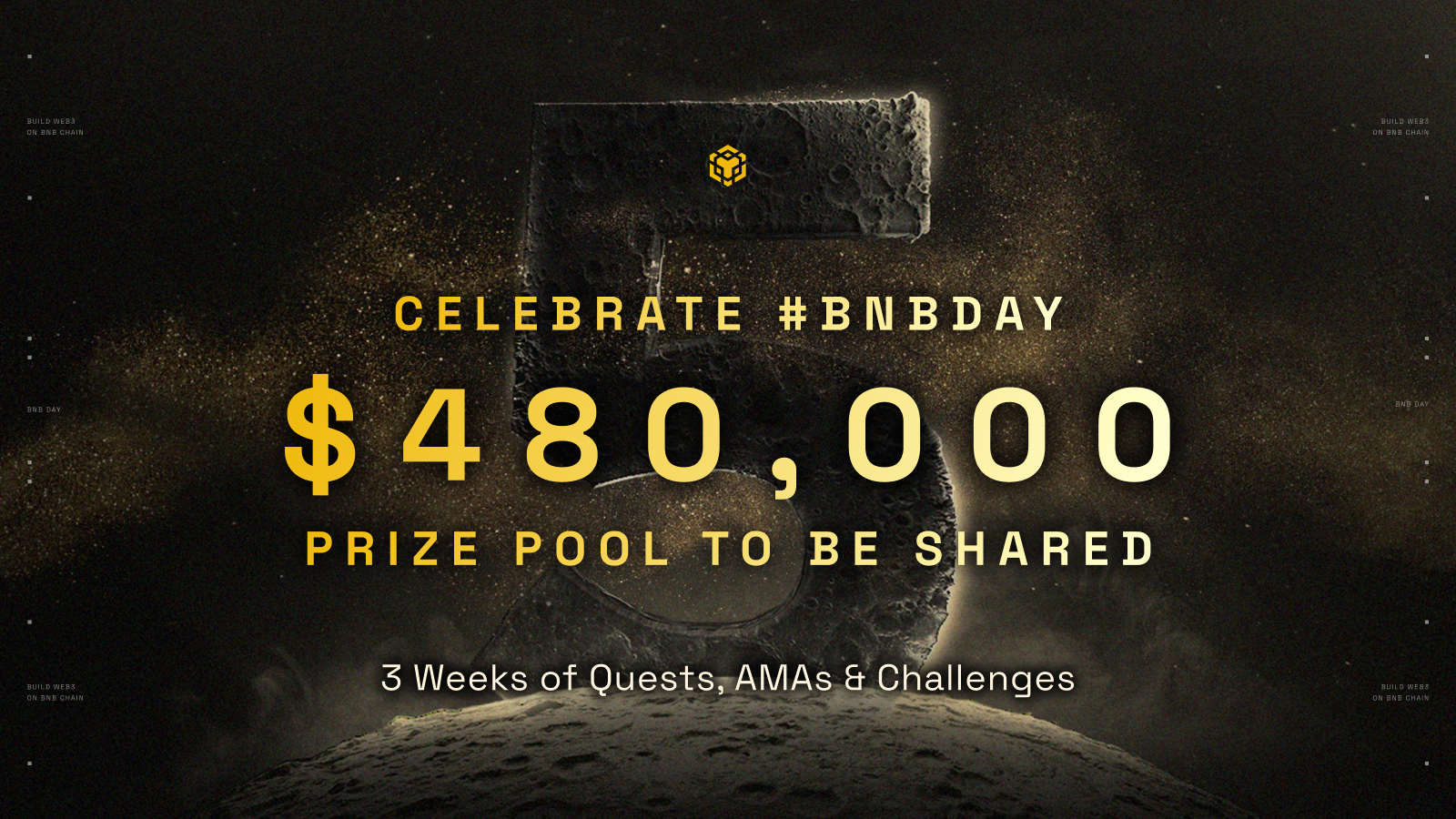BNB Day Is Here: Share $480,000 Over 3 Weeks!